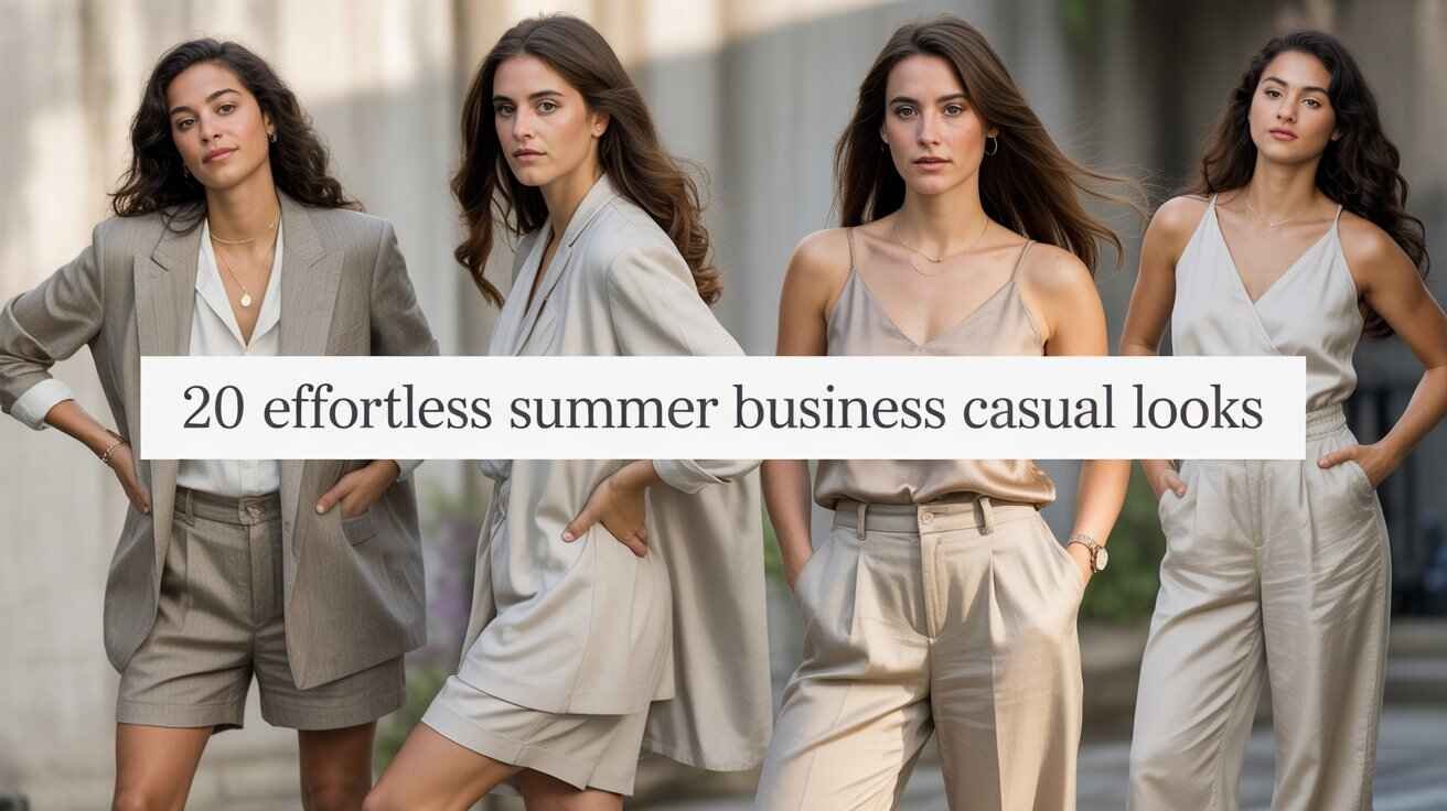 Summer Business Casual Outfits