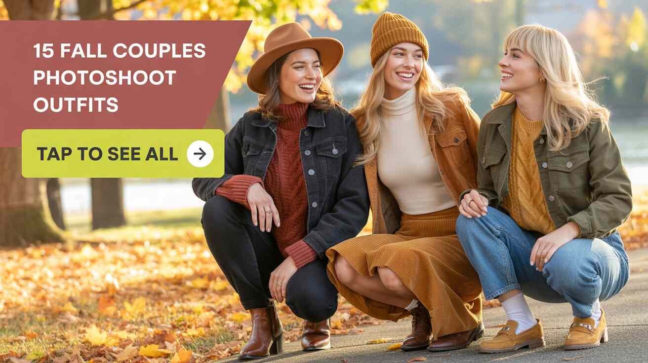 15 Fall Couples Photoshoot Outfits