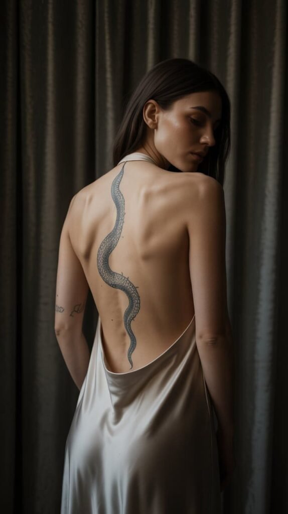 Spine Tattoos for Women