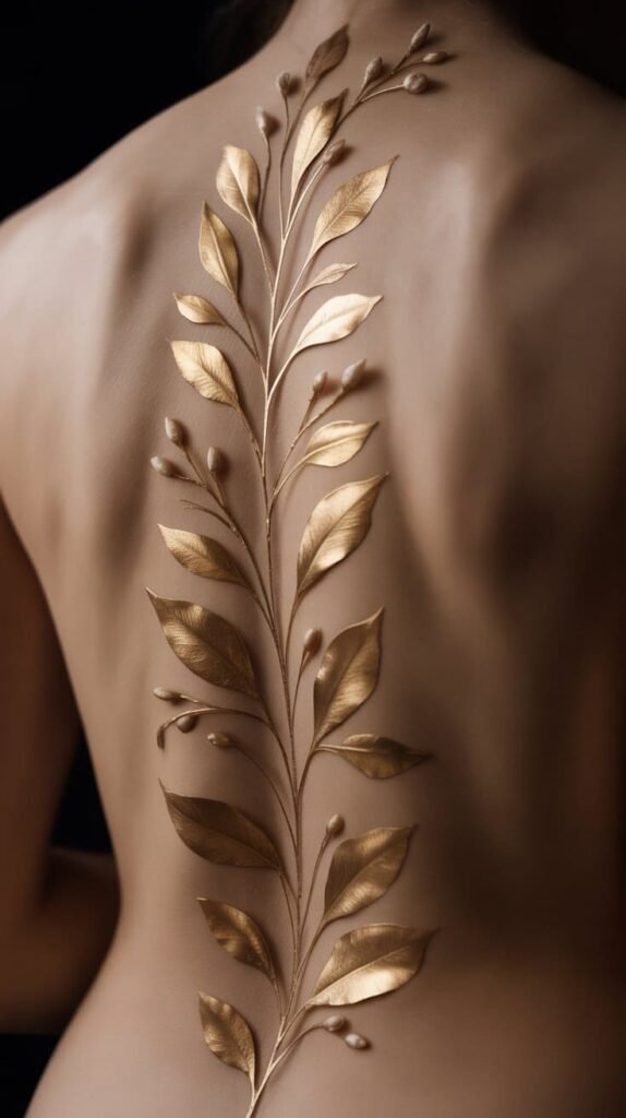 Spine Tattoos for Women