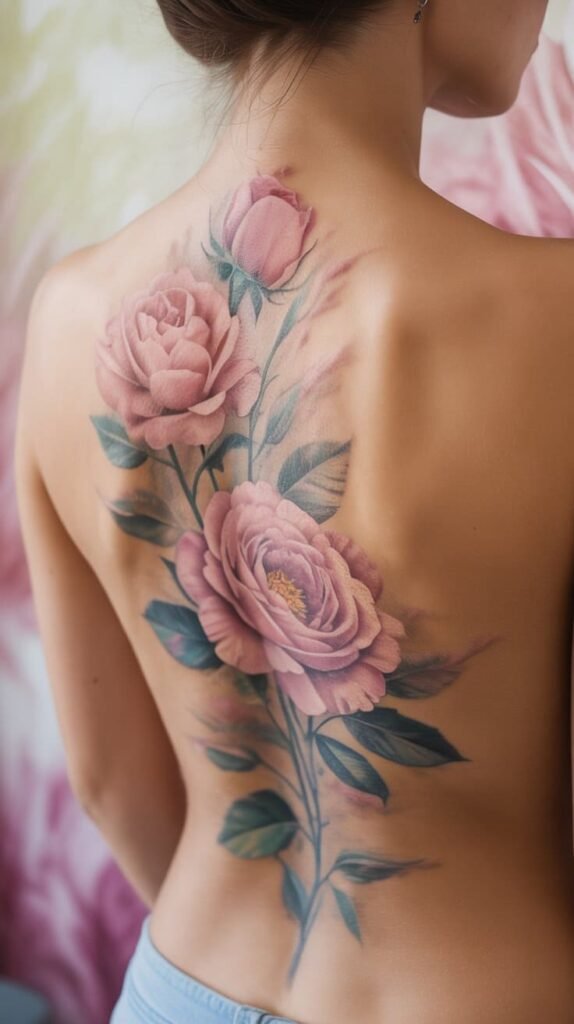 Spine Tattoos for Women