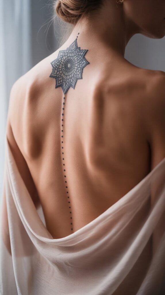 Spine Tattoos for Women