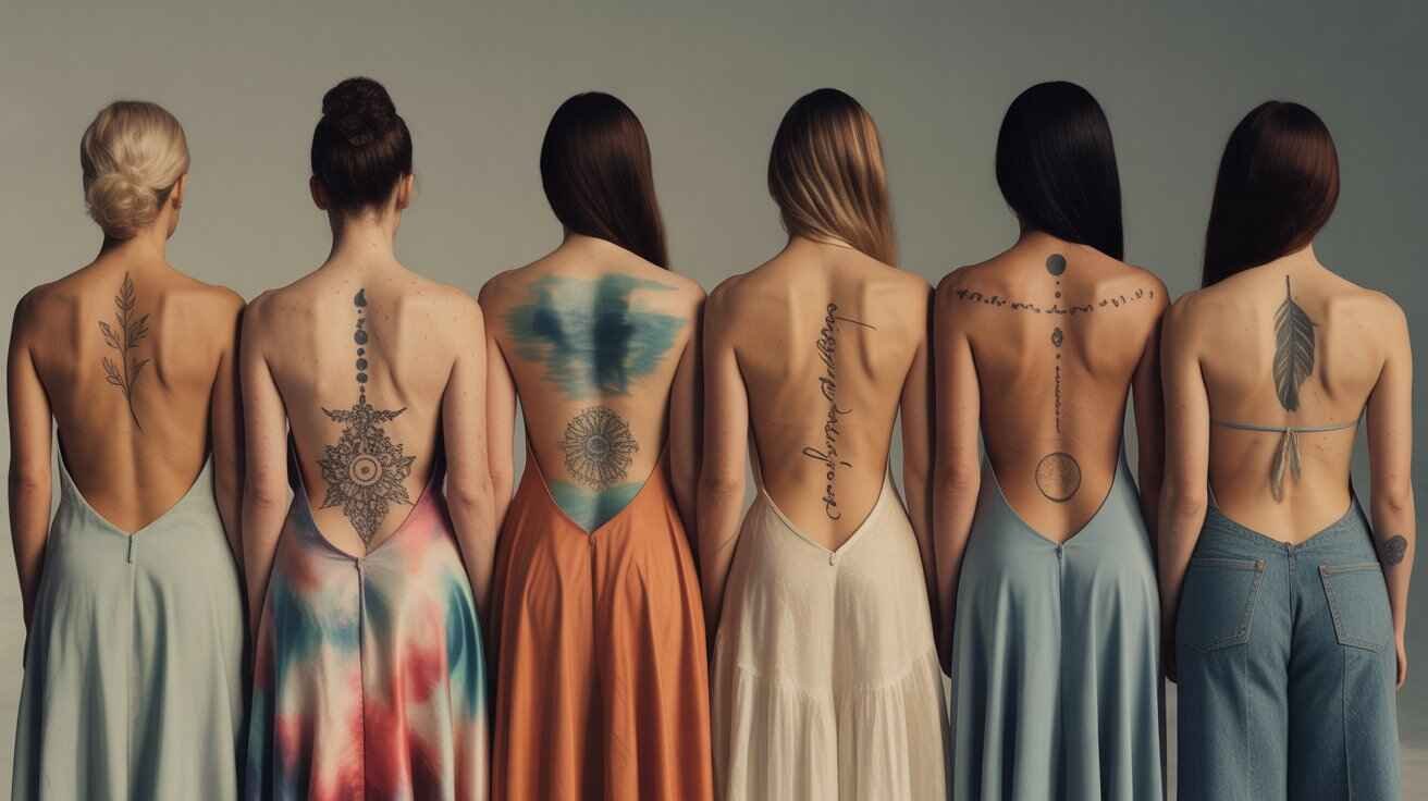 Spine Tattoos for Women