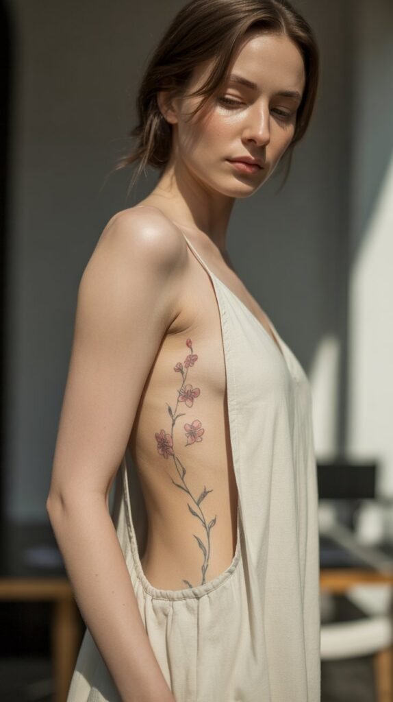 RIB Tattoos For Women