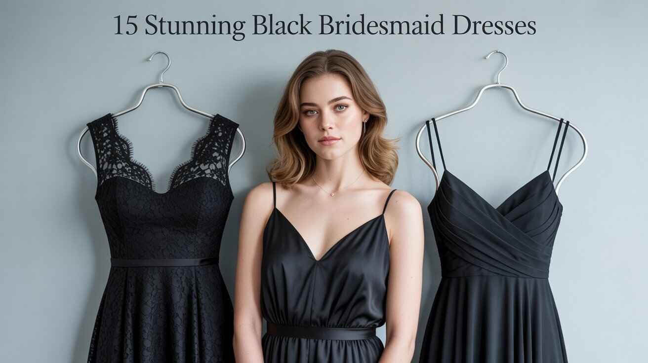 Black Bridesmaid Dresses