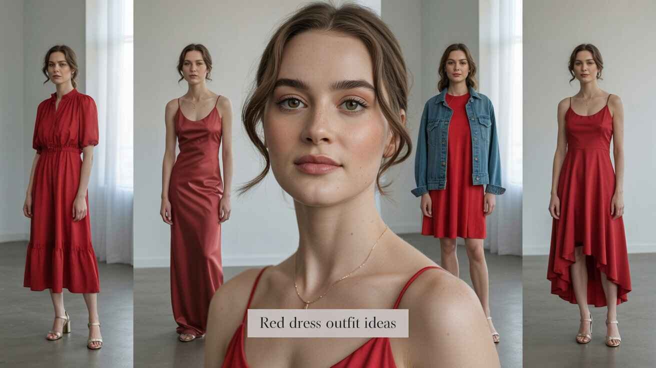 Red Dress Outfit Ideas