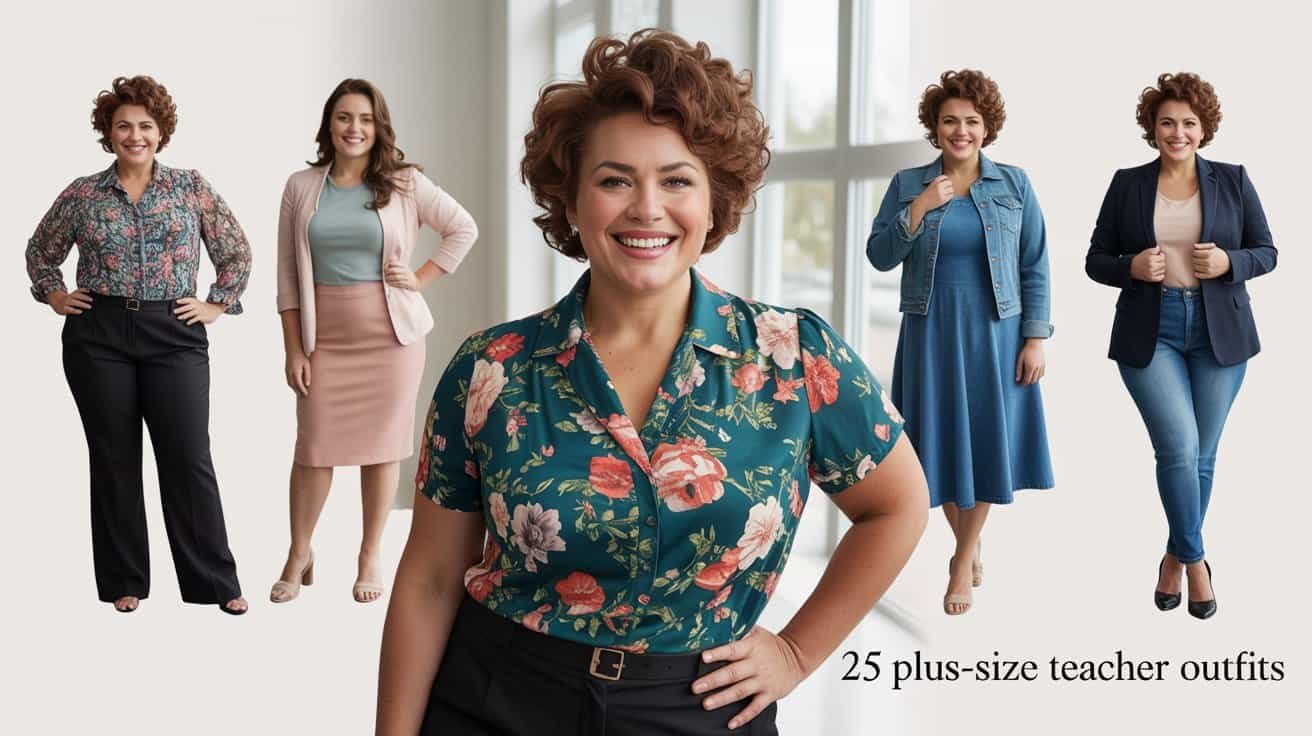 Plus‑Size Teacher Outfit